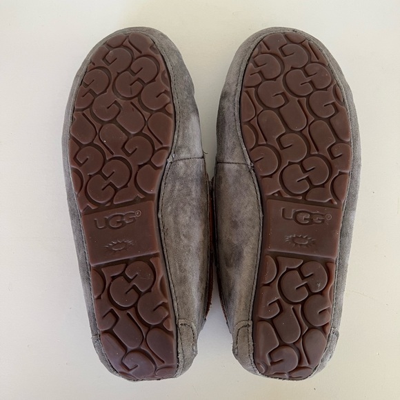 UGG Women’s Dakota Suede Slippers in Pewter Grey, size 8 - Picture 8 of 9